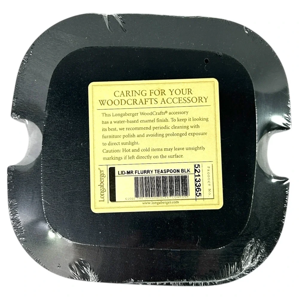 Longaberger MR. FLURRY FACE Sm Peg Basket‎ 2016 Lid Protector Face Stickers Tags
